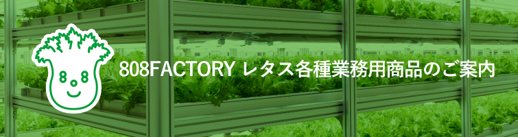 808ファクトリーレタス各種業務用商品のご案内